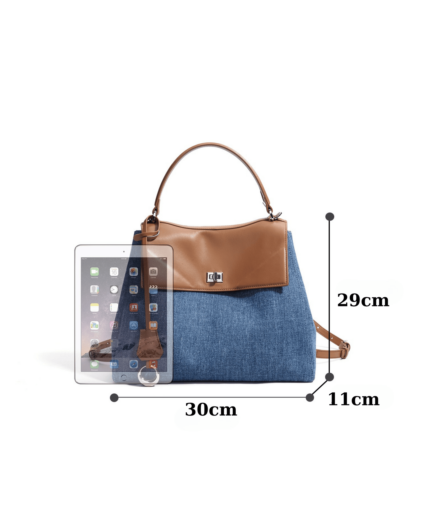 Switch – Denim Deri El, Omuz & Sırt Çantası