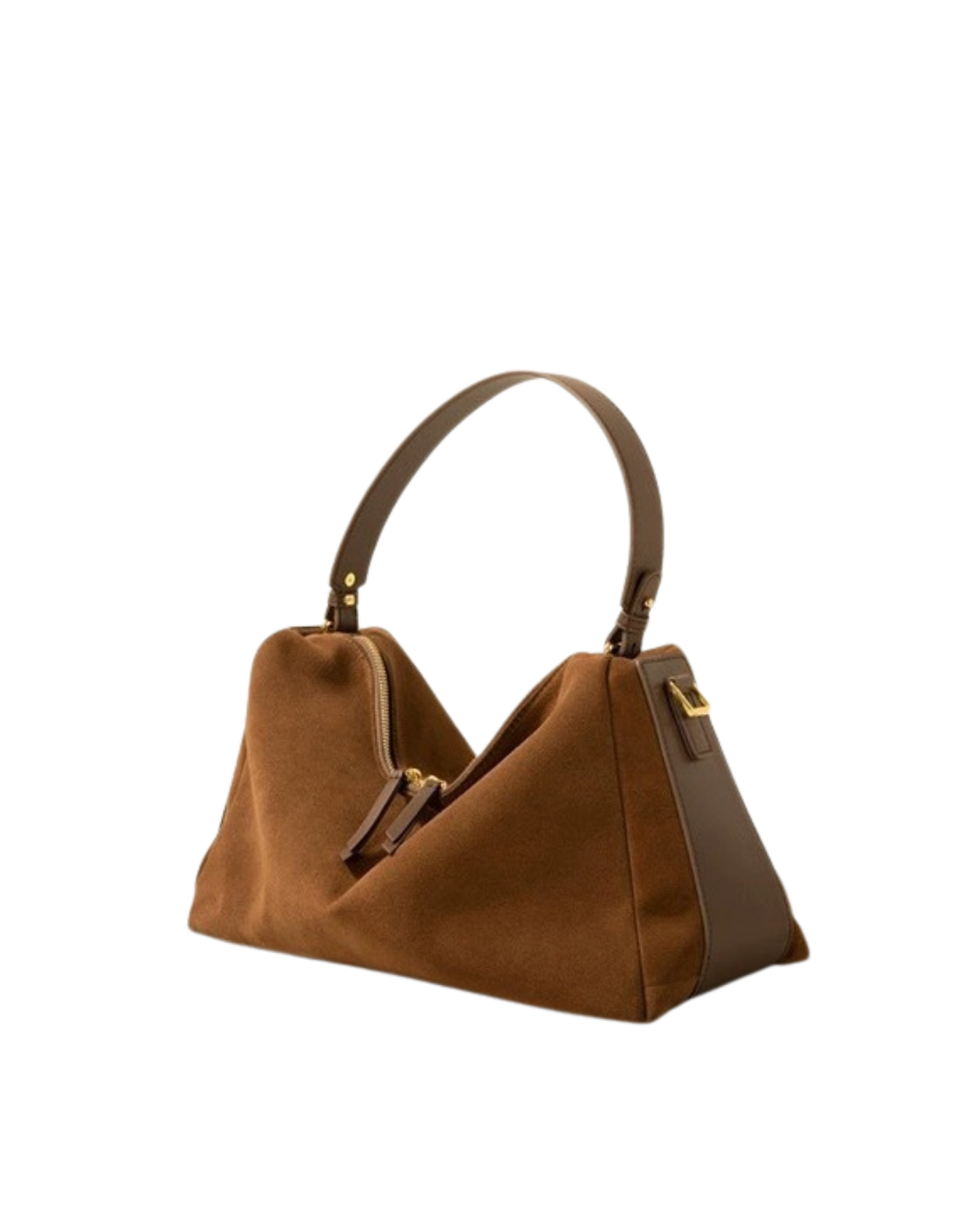 Sinced Süet Lüks Deri Çanta – Geniş Hacimli, Minimalist Tasarım, Fermuarlı Model