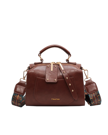 Bohem Desenli Ayarlanabilir Askı El & Omuz Çantası