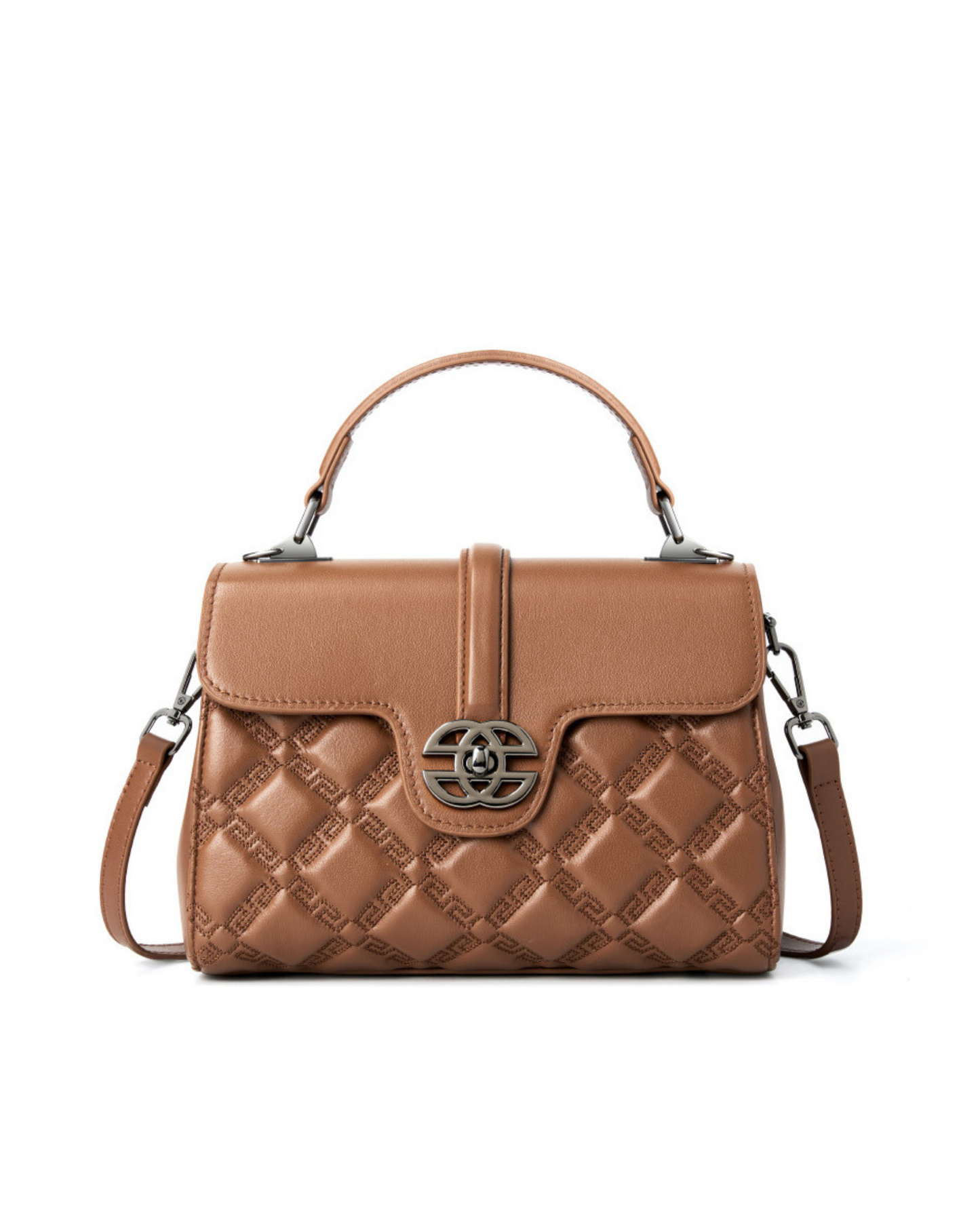 Capitone Hakiki Deri Omuz ve El Çantası