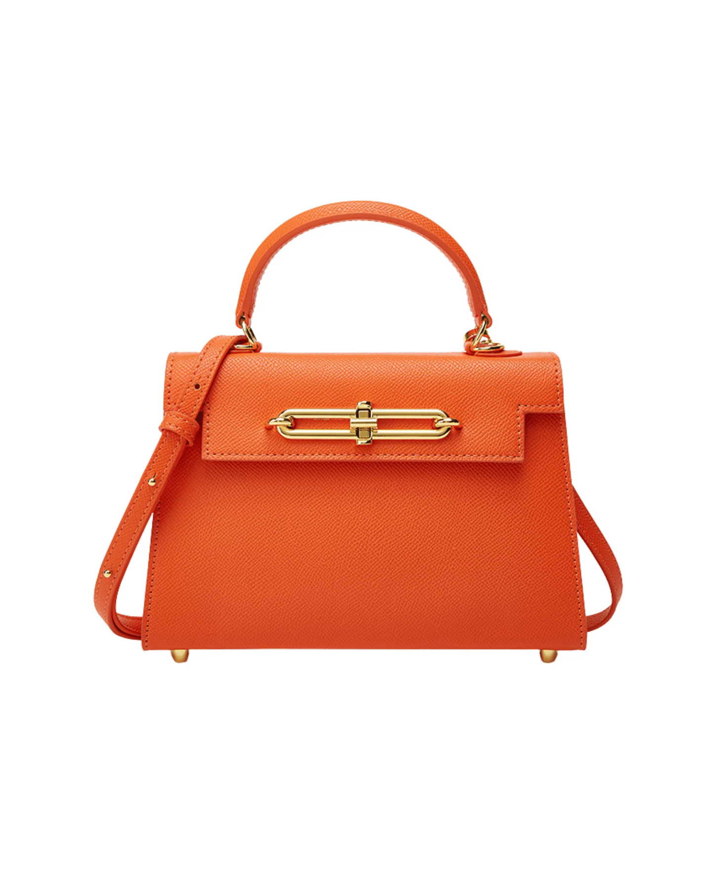 Saffiano Deri Mini El & Omuz Çantası  – Zincirli & Ayarlanabilir Askı