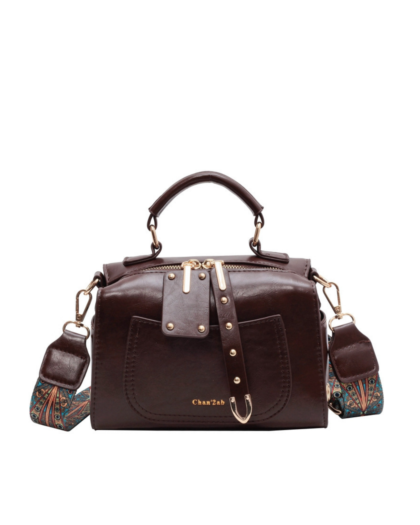 Bohem Desenli Ayarlanabilir Askı El & Omuz Çantası