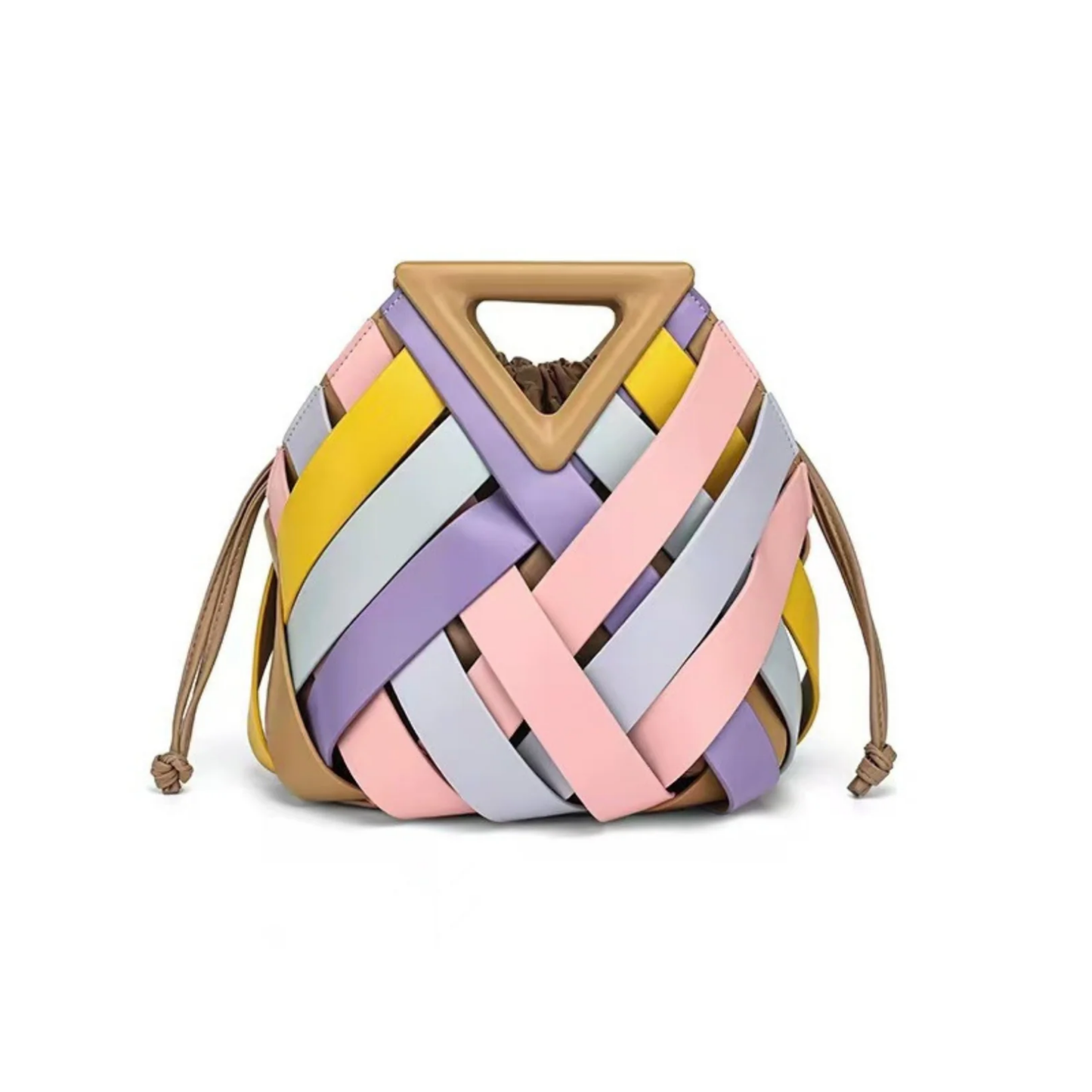 TriHandle™ – Üçgen Saplı El & Omuz Çantası | Minimal Geometri, Maksimum Etki