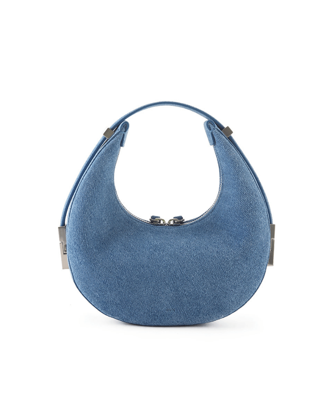 HalfMoon Formlu Deri/Süet Çanta | Modern ve Göz Alıcı Tasarım