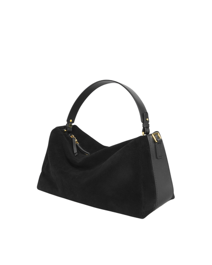 Sinced Süet Lüks Deri Çanta – Geniş Hacimli, Minimalist Tasarım, Fermuarlı Model