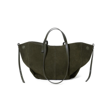 Elysian – Hakiki Deri Oversize Tote Çanta