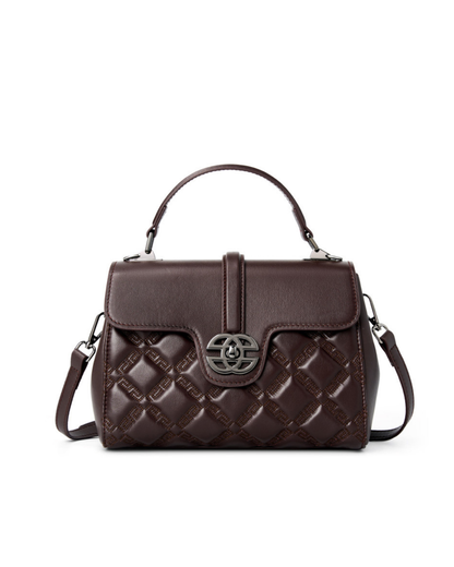 Capitone Hakiki Deri Omuz ve El Çantası