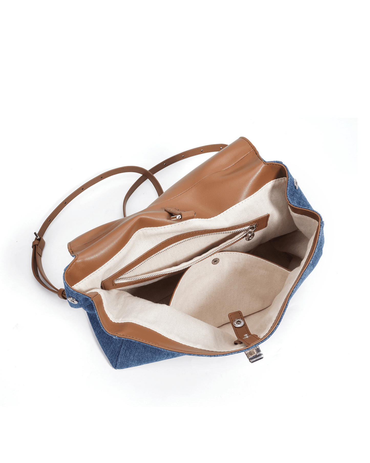 Switch – Denim Deri El, Omuz & Sırt Çantası