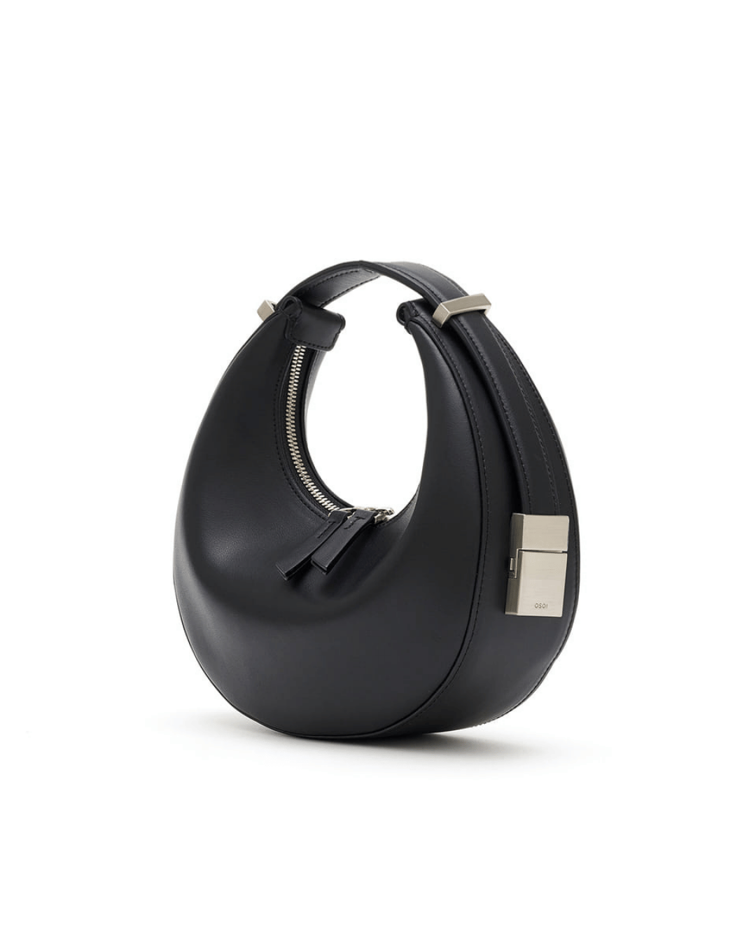 HalfMoon Formlu Deri/Süet Çanta | Modern ve Göz Alıcı Tasarım