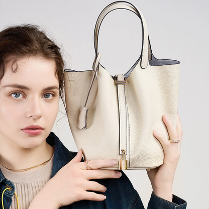 Picotin – Hakiki Deri Kompakt El Çantası