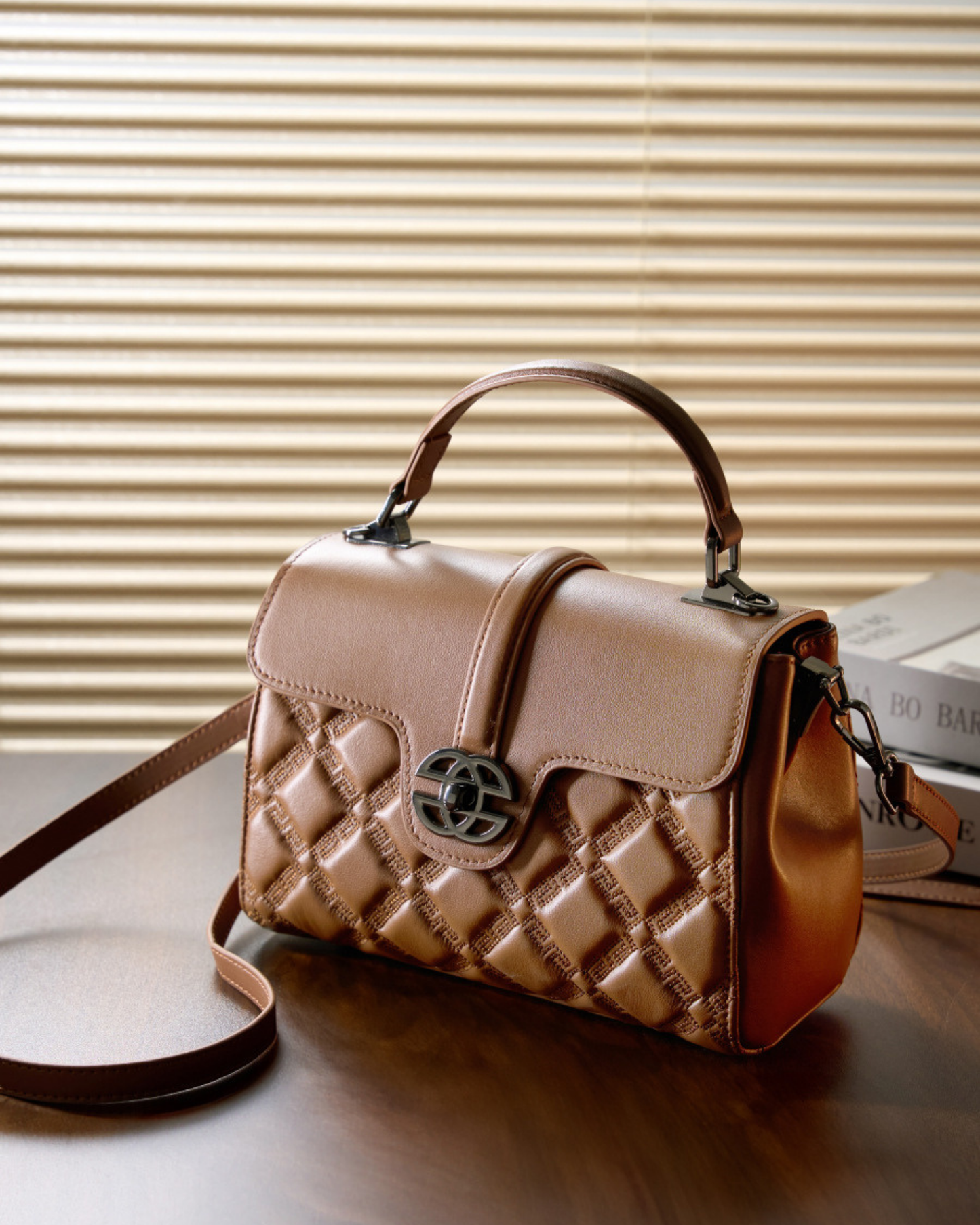 Capitone Hakiki Deri Omuz ve El Çantası