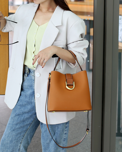 Korean Elysium Deri Çanta | Şık ve Fonksiyonel Günlük Aksesuar