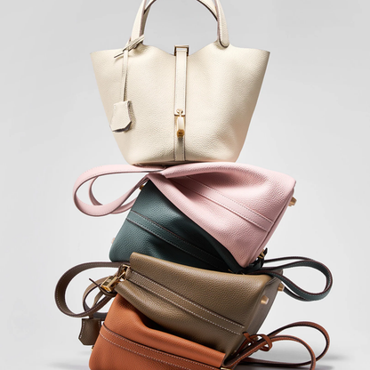 Picotin – Hakiki Deri Kompakt El Çantası