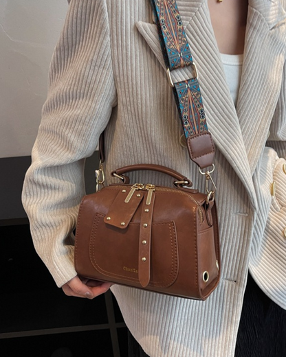 Bohem Desenli Ayarlanabilir Askı El & Omuz Çantası