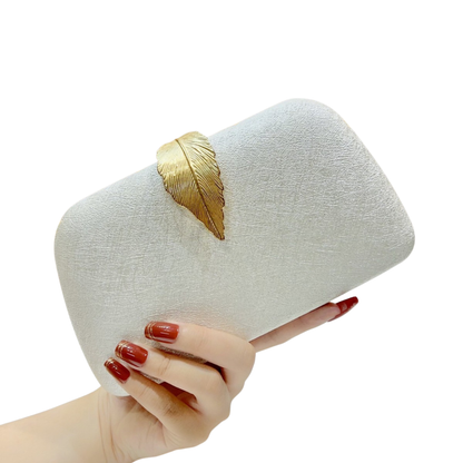 Veloura – Kadife Akşam Clutch Çantası